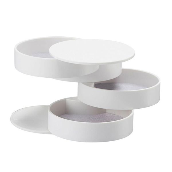 storage bottles & jars jewellery organiser with lid box women 4 layers case for rings earrings necklace round shape white
storage bottles & jars jewellery organiser with lid box women 4 layers case for rings earrings necklace round shape white