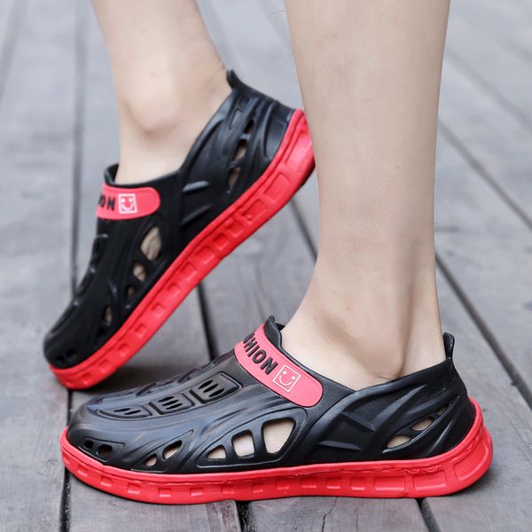 summer black mens sandals comfortable massage slip on beach sandals men clogs non-slip garden shoes man sandalias hombre
summer black mens sandals comfortable massage slip on beach sandals men clogs non-slip garden shoes man sandalias hombre