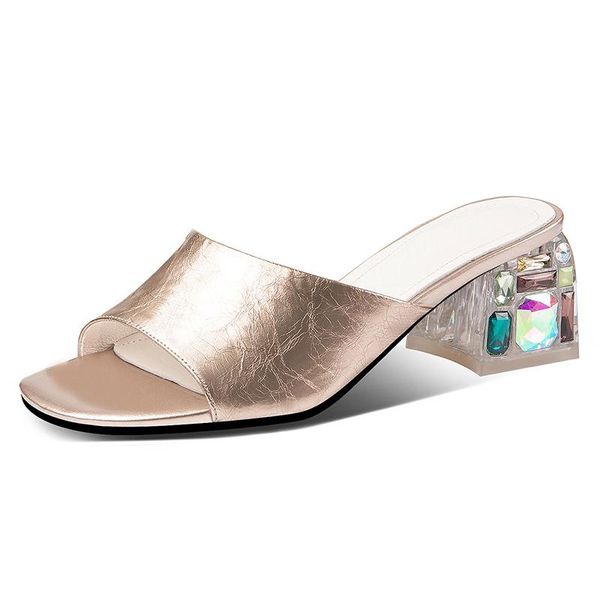 genuine leather 5.5cm square heels sandals woman fashion ladies casual work shoes gold silver large size 41 42, Black
genuine leather 5.5cm square heels sandals woman fashion ladies casual work shoes gold silver large size 41 42, Black