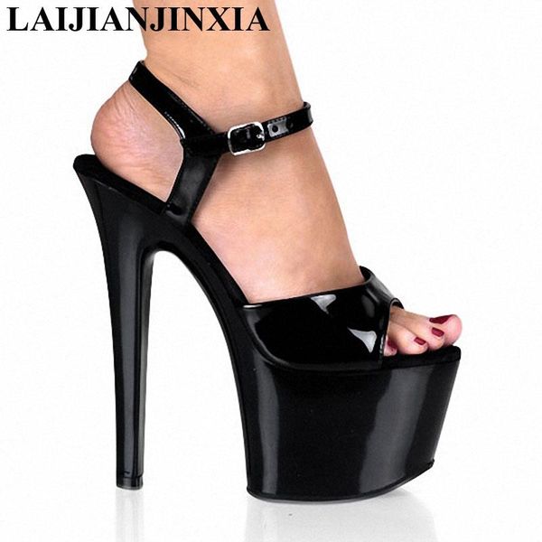 inch pointed stiletto high heels open toe womens shoes 17cm high-heeled sandals platform pole dance, Black
inch pointed stiletto high heels open toe womens shoes 17cm high-heeled sandals platform pole dance, Black