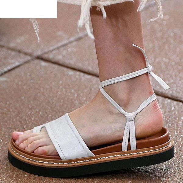 sandals 2021 summer flat heel real leather ankle strap clip toe runway sandalias for girls flipflops bohemia beach shoes 38em, Black
sandals 2021 summer flat heel real leather ankle strap clip toe runway sandalias for girls flipflops bohemia beach shoes 38em, Black
