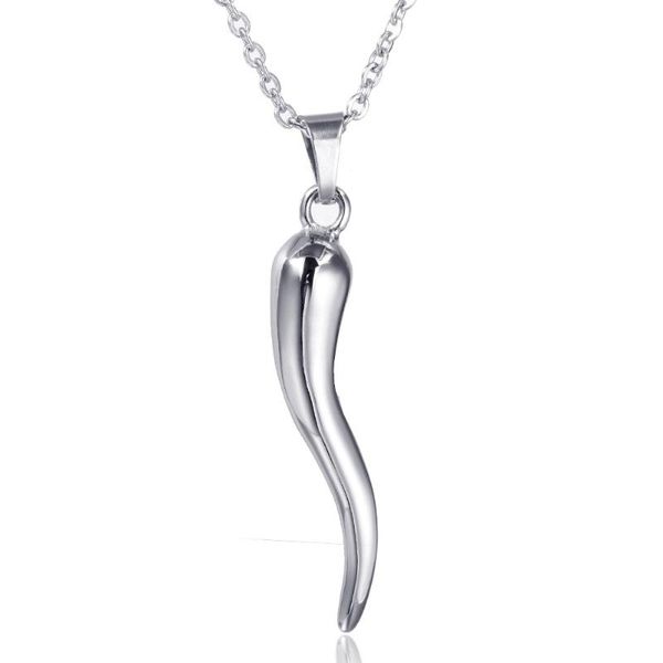 pendant necklaces titanium steel pepper necklace exquisite charm choker jewelry gift for men and women yp8084, Silver
pendant necklaces titanium steel pepper necklace exquisite charm choker jewelry gift for men and women yp8084, Silver