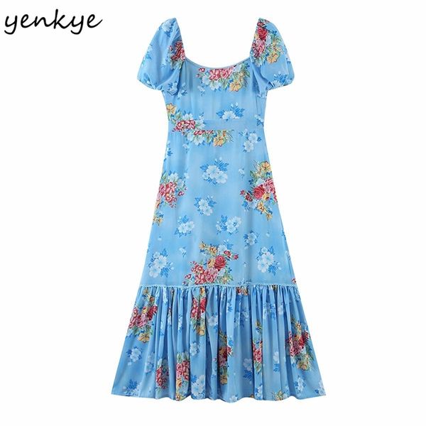 elegant women summer holiday party dresses female lantern sleeve vestido mujer floral print striped chiffon long dress 210514, Black;gray
elegant women summer holiday party dresses female lantern sleeve vestido mujer floral print striped chiffon long dress 210514, Black;gray