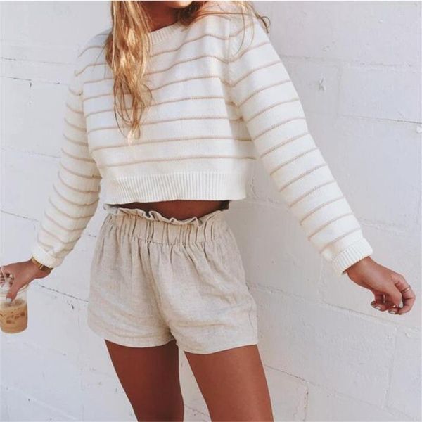 women's sweaters fashion women autumn winter clothes long sleeve striep sweater elegant casual plain pullover truien dames ladies stree, White;black
women's sweaters fashion women autumn winter clothes long sleeve striep sweater elegant casual plain pullover truien dames ladies stree, White;black