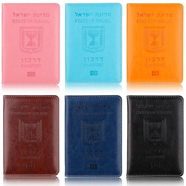 card holders wallet identification cover pu leather 1pc passport case men israel womens holder travel, Brown;gray
card holders wallet identification cover pu leather 1pc passport case men israel womens holder travel, Brown;gray