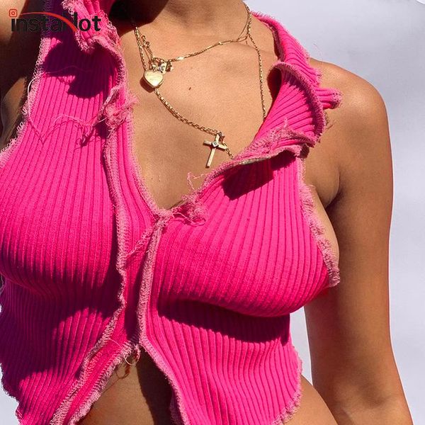 women's tanks & camis insta turn down collar tank tassel vintage sleeveless split knitted crop summer patchwork casual women, White
women's tanks & camis insta turn down collar tank tassel vintage sleeveless split knitted crop summer patchwork casual women, White