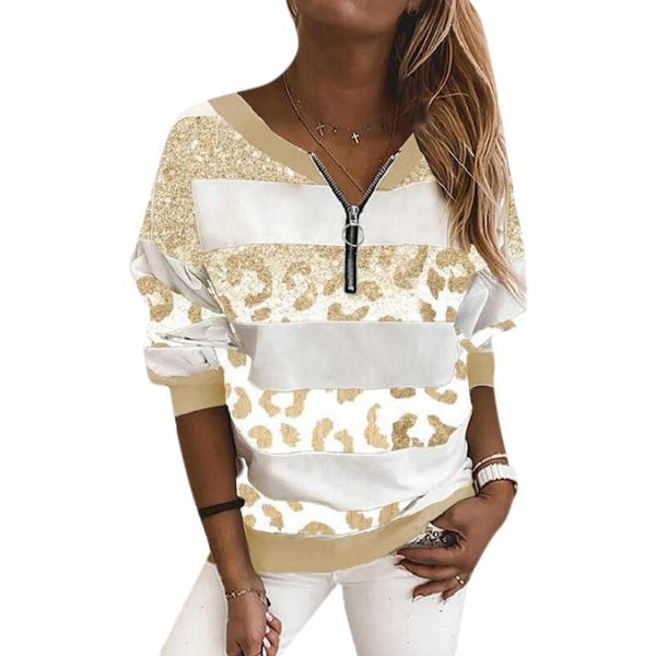 women's t-shirt woman 2021 fashion color block zipper v neck shirts plus size 5xl womens leopard print t, White
women's t-shirt woman 2021 fashion color block zipper v neck shirts plus size 5xl womens leopard print t, White
