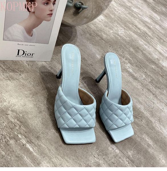 slippers fashion catwalk style rhombreads design flip-flops simple square toe high heels shoes, Black
slippers fashion catwalk style rhombreads design flip-flops simple square toe high heels shoes, Black