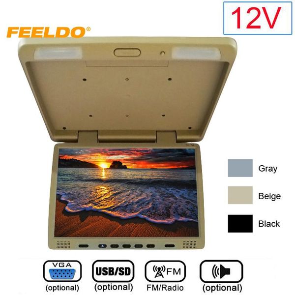 car video feeldo dc12v truck bus 17" tft lcd roof mounted monitor flip down for dvd player with usb sd/fm/speaker/vga #1294
car video feeldo dc12v truck bus 17" tft lcd roof mounted monitor flip down for dvd player with usb sd/fm/speaker/vga #1294