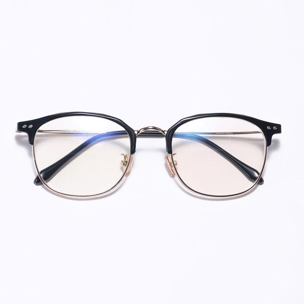 art tr90 half frame short-sighted glasses female fashion rivet male retro big face students sunglasses frames, Black
art tr90 half frame short-sighted glasses female fashion rivet male retro big face students sunglasses frames, Black