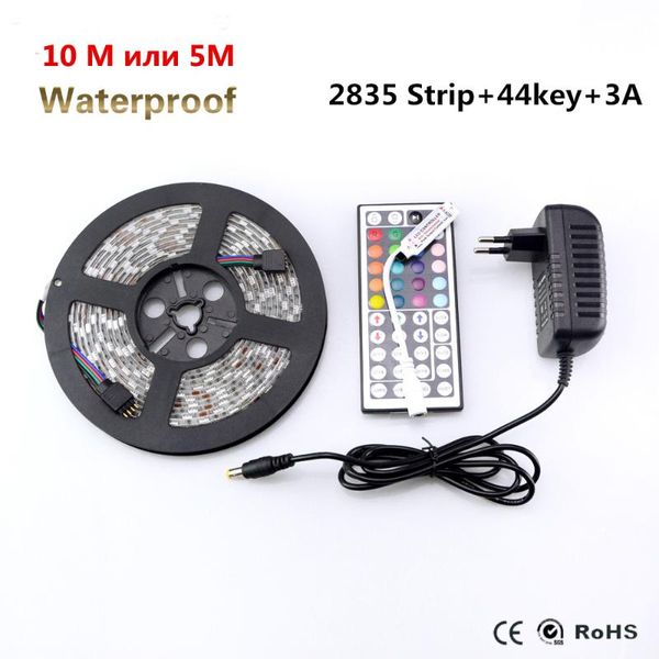 led strip light 2835 smd rgb flexible string lamp 5m 10m whole set ip68 ip20 ribbon lights + 44 key ir remote 3a power adapter strips
led strip light 2835 smd rgb flexible string lamp 5m 10m whole set ip68 ip20 ribbon lights + 44 key ir remote 3a power adapter strips