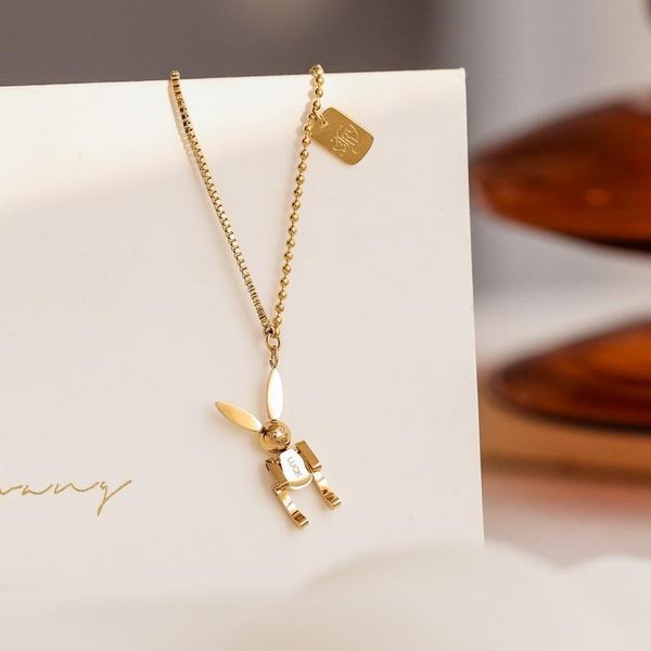 pendant necklaces creative cartoon mechanical necklace for women titanium steel non-fading technology wind can move clavicle chain, Silver
pendant necklaces creative cartoon mechanical necklace for women titanium steel non-fading technology wind can move clavicle chain, Silver
