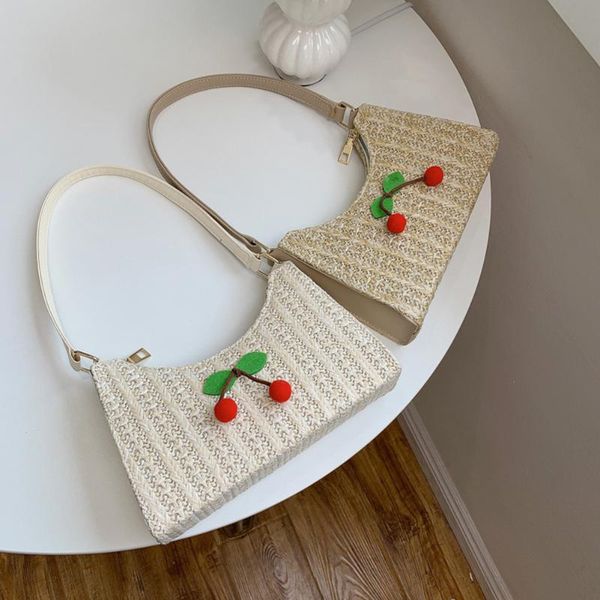evening bags 2021 shopper women's bag straw woven pure color small handbag casual female summer beach cherry shoulder underarm hobos
evening bags 2021 shopper women's bag straw woven pure color small handbag casual female summer beach cherry shoulder underarm hobos