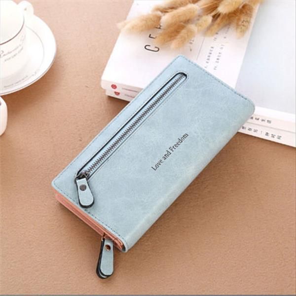 women wallet love and om letters printing lady clutch leather purse long card holder phone bag case handbag cartera, Red;black
women wallet love and om letters printing lady clutch leather purse long card holder phone bag case handbag cartera, Red;black