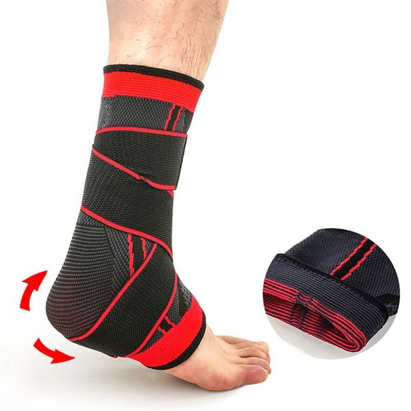 ankle support 1 pcs badminton basketball football protection brace tobilleras sports safety guard, Blue;black
ankle support 1 pcs badminton basketball football protection brace tobilleras sports safety guard, Blue;black