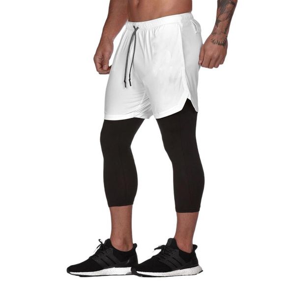 running pants summer men's double-layer sport flexible breathable skinny trouser drawstring waist elastic male fitness, Black;blue
running pants summer men's double-layer sport flexible breathable skinny trouser drawstring waist elastic male fitness, Black;blue