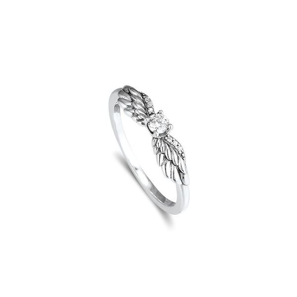 cluster rings angel wing ring 100% 925 sterling silver jewelry wedding bands for women part fine gift r220, Golden;silver
cluster rings angel wing ring 100% 925 sterling silver jewelry wedding bands for women part fine gift r220, Golden;silver