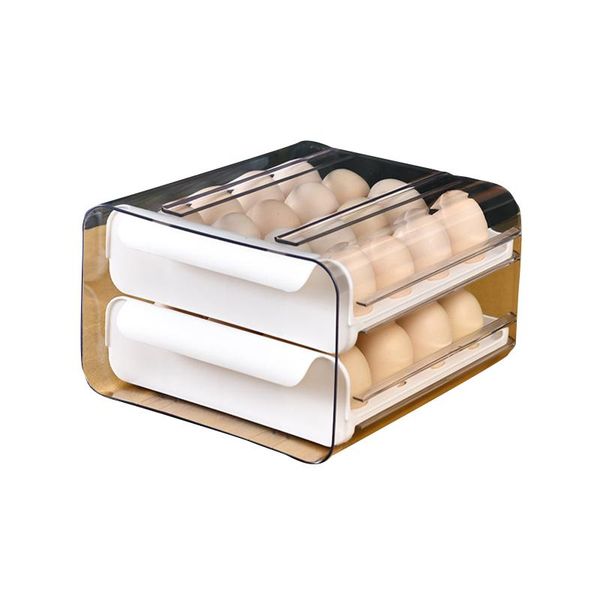 storage bottles & jars 32 grid drawer type egg box double layer tray refrigerator fresh organizer practical kitchen tools 21x24x14cm lbs
storage bottles & jars 32 grid drawer type egg box double layer tray refrigerator fresh organizer practical kitchen tools 21x24x14cm lbs