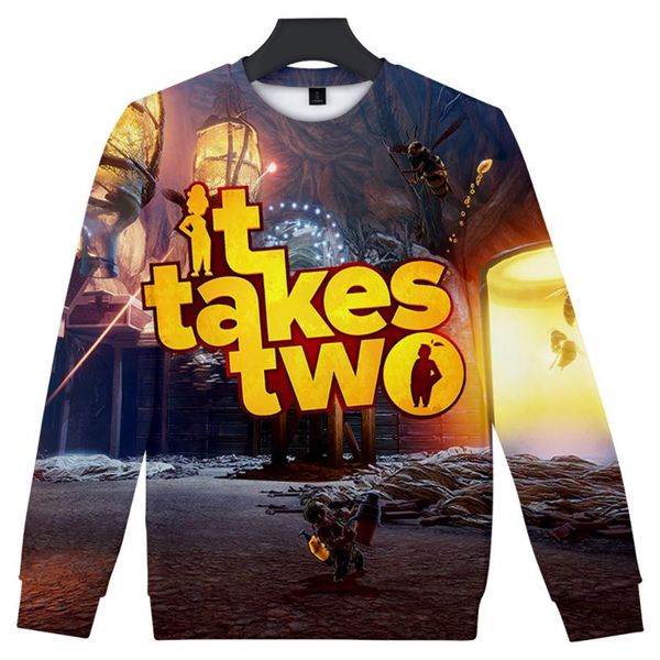 men's hoodies & sweatshirts it takes two 3d printing autumn and winter holiday passionate style men/women novelty streetwear chic cloth, Black
men's hoodies & sweatshirts it takes two 3d printing autumn and winter holiday passionate style men/women novelty streetwear chic cloth, Black