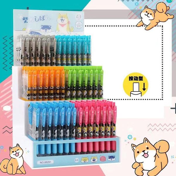 gel pens 36 pcs/lot cartoon dog bear pen cute 0.5mm black ink neutral promotional gift stationery school supplies
gel pens 36 pcs/lot cartoon dog bear pen cute 0.5mm black ink neutral promotional gift stationery school supplies