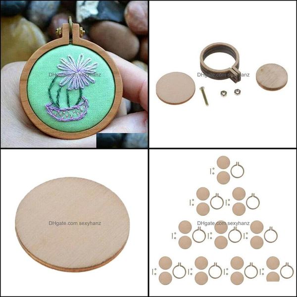 sewing notions & tools apparel 10pcs mini embroidery hoop frame wooden cross stitch ring wood earring diy craft gift tool drop delivery 2021, Black
sewing notions & tools apparel 10pcs mini embroidery hoop frame wooden cross stitch ring wood earring diy craft gift tool drop delivery 2021, Black