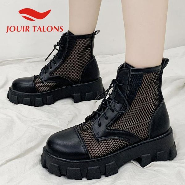 boots jouir talons brand design women shoes mesh square heel round toe med platform cross-tied summer ankle, Black
boots jouir talons brand design women shoes mesh square heel round toe med platform cross-tied summer ankle, Black