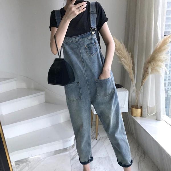 women's jeans fashion women denim jumpsuit ladies spring loose rompers female casual plus size overall playsuit with pocket1 na2m, Blue
women's jeans fashion women denim jumpsuit ladies spring loose rompers female casual plus size overall playsuit with pocket1 na2m, Blue