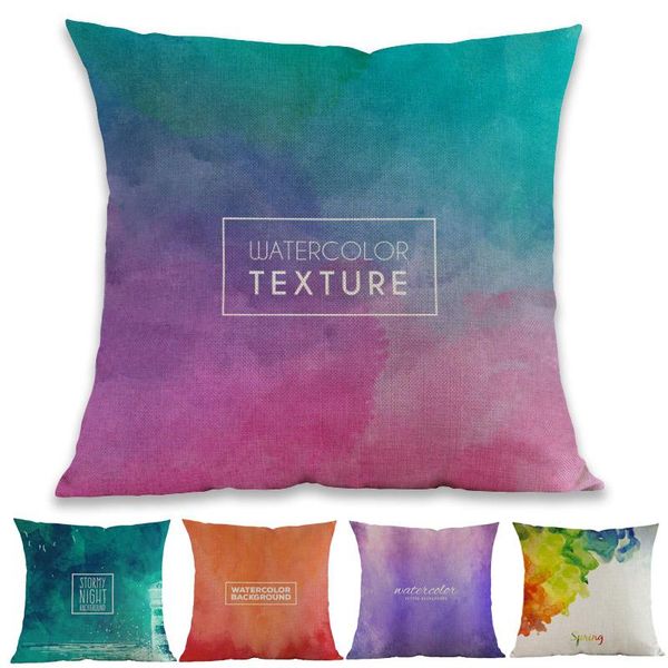 watercolor style geometric abstract gradient pattern home sofa decoration cushion cover linen cotton throw pillow case cushion/decorative
watercolor style geometric abstract gradient pattern home sofa decoration cushion cover linen cotton throw pillow case cushion/decorative
