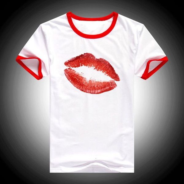 summer femme red lips womens t shirt printed vogue casual hipster cool lady tees streetwear, White
summer femme red lips womens t shirt printed vogue casual hipster cool lady tees streetwear, White