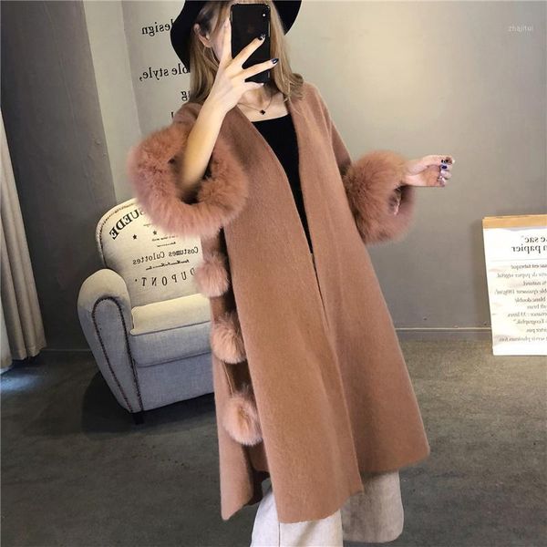 women's sweaters real fur women mink cashmere cardigan casual style loose cape warm wool cardigans lady outwear, White;black
women's sweaters real fur women mink cashmere cardigan casual style loose cape warm wool cardigans lady outwear, White;black