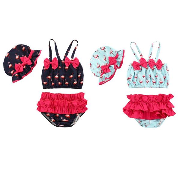 boiiwant summer baby girls 3pcs swimsuit suits flamingo printed sling bowknot ruffle hipster infants swimming hat beachwear one-pieces, Black
boiiwant summer baby girls 3pcs swimsuit suits flamingo printed sling bowknot ruffle hipster infants swimming hat beachwear one-pieces, Black