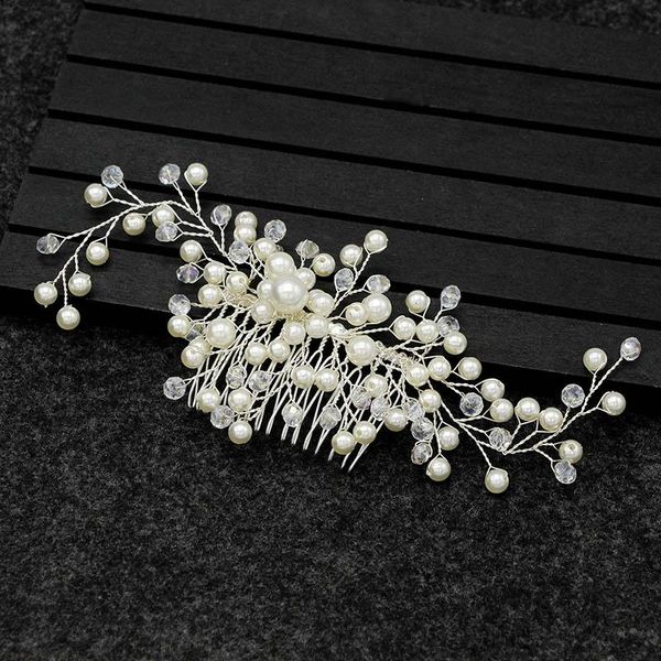hair clips & barrettes women bridal crystal faux pearl comb piece diy jewelry wedding tiaras accessories ll@17, Golden;silver
hair clips & barrettes women bridal crystal faux pearl comb piece diy jewelry wedding tiaras accessories ll@17, Golden;silver