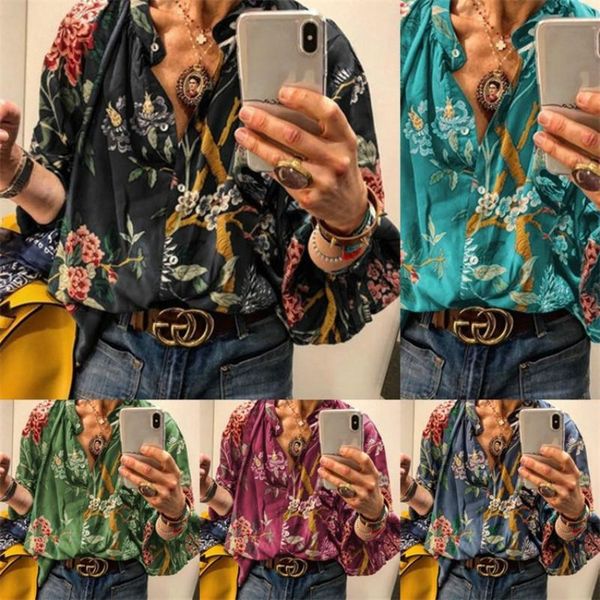 wish european and american women's blouses retro flower half sleeve casual loose blouse & shirts, White
wish european and american women's blouses retro flower half sleeve casual loose blouse & shirts, White