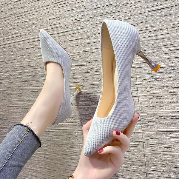 dress shoes pointed high heels women 2021 all-match stiletto sequin crystal bridesmaid wedding bridal ladies single, Black
dress shoes pointed high heels women 2021 all-match stiletto sequin crystal bridesmaid wedding bridal ladies single, Black