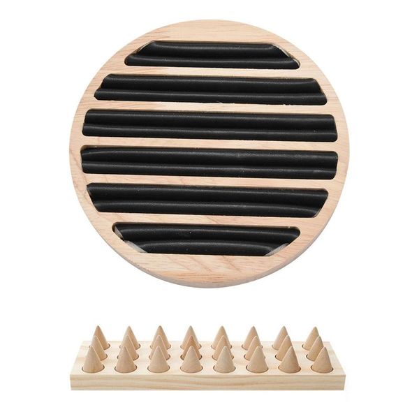 jewelry pouches, bags 1pc rings display tray wooden round holder showing plate with finger type 24 ring stand, Pink;blue
jewelry pouches, bags 1pc rings display tray wooden round holder showing plate with finger type 24 ring stand, Pink;blue