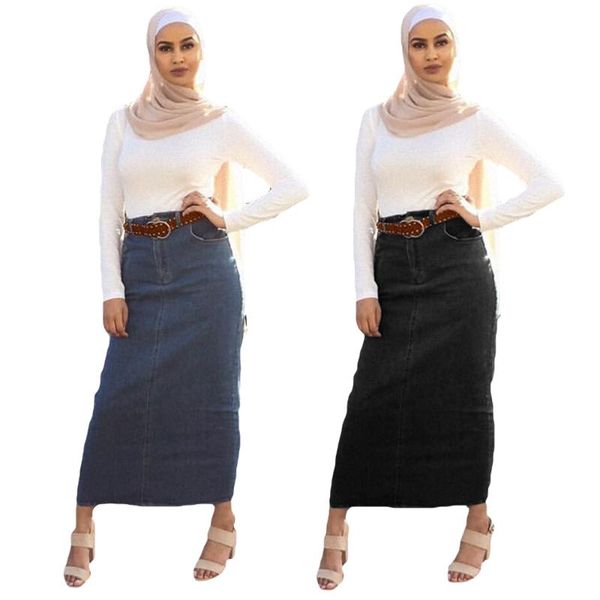 ethnic clothing fashion long denim skirt vintage button high waist pencil slim skirts muslim women bottoming abaya stretch jeans faldas, Red
ethnic clothing fashion long denim skirt vintage button high waist pencil slim skirts muslim women bottoming abaya stretch jeans faldas, Red