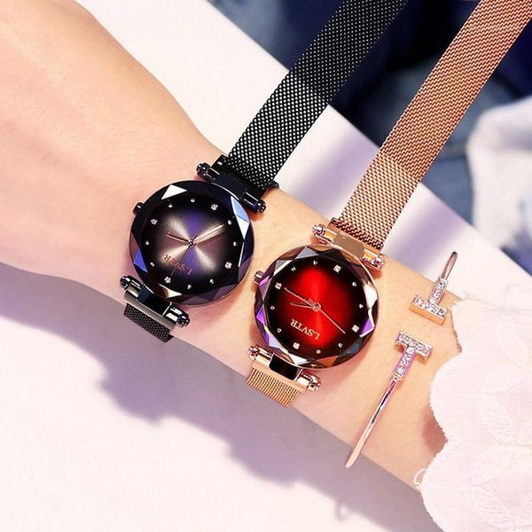 wristwatches fashion casual women watches ladies magnetic starry sky quartz watch female clock relogio feminino montre femme zegarek damski, Slivery;brown
wristwatches fashion casual women watches ladies magnetic starry sky quartz watch female clock relogio feminino montre femme zegarek damski, Slivery;brown