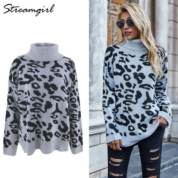 leopard print sweater turtleneck women oversize winter loose large size long sleeve turtleneck pullovers sweater leopard jumper 210421, White;black
leopard print sweater turtleneck women oversize winter loose large size long sleeve turtleneck pullovers sweater leopard jumper 210421, White;black