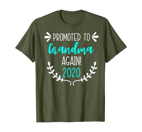 Promoted to Grandma Again 2020 Pregnancy Announcement Baby T-Shirt, Mainly pictures
Promoted to Grandma Again 2020 Pregnancy Announcement Baby T-Shirt, Mainly pictures
