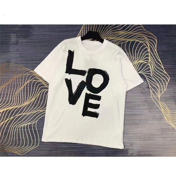 women's t-shirt 2021 short female sleeve summer pure cotton printed love letter street fashion shirt, White
women's t-shirt 2021 short female sleeve summer pure cotton printed love letter street fashion shirt, White