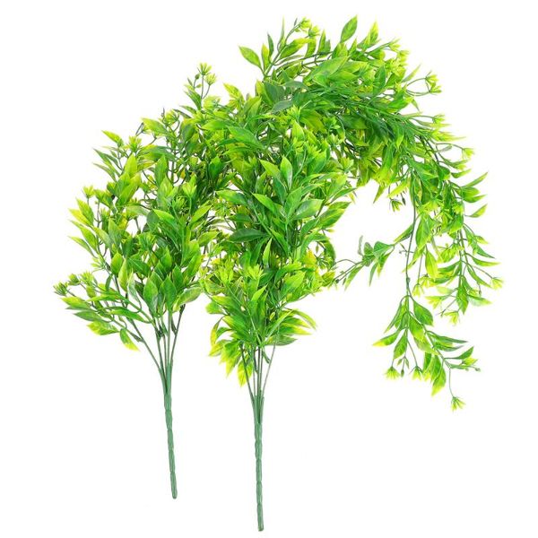 decorative flowers & wreaths 2pcs flower rattan artificial green vine lifelike plant decor 
decorative flowers & wreaths 2pcs flower rattan artificial green vine lifelike plant decor