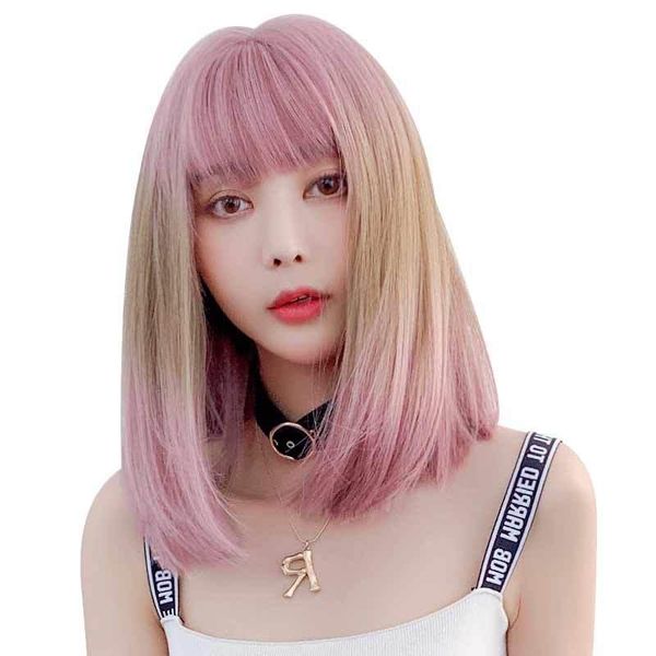 synthetic wigs pink long straight hair peach mint powder color daily wig cosplay party festival heat resistant sythentic, Black
synthetic wigs pink long straight hair peach mint powder color daily wig cosplay party festival heat resistant sythentic, Black