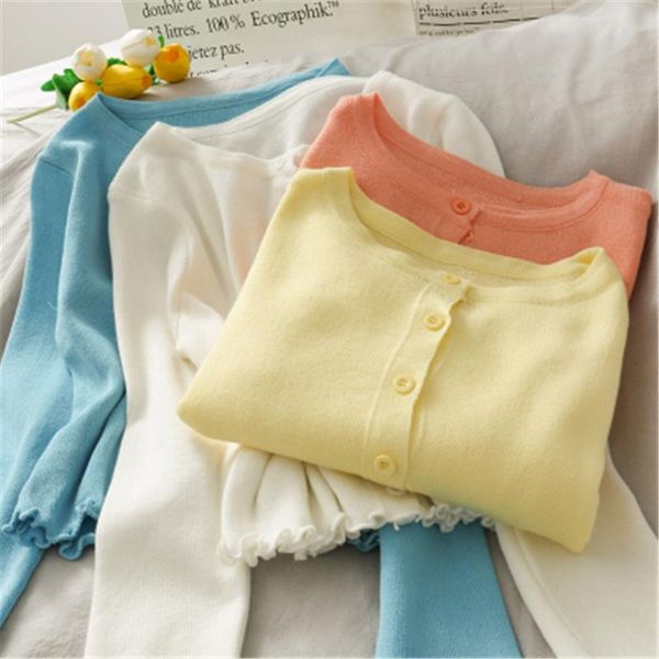 women's sweaters korean fashion knitted sweater women long sleeve 2021 spring summer single breasted cardigan solid o-neck ladies, White;black
women's sweaters korean fashion knitted sweater women long sleeve 2021 spring summer single breasted cardigan solid o-neck ladies, White;black