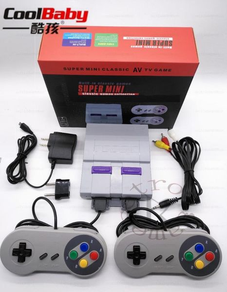 portable game players for snes 16 bit games retro mini tv with 94 built-in different games two gamepads av out
portable game players for snes 16 bit games retro mini tv with 94 built-in different games two gamepads av out