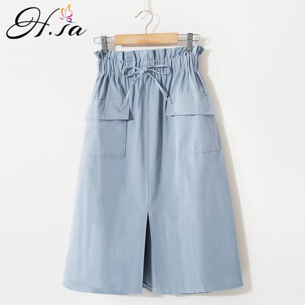 hsa women summer skirts female saia elastic ruffles waist pocket split casual woman long jupes harajuku faldas large 210417, Black
hsa women summer skirts female saia elastic ruffles waist pocket split casual woman long jupes harajuku faldas large 210417, Black