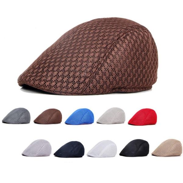 berets nueva moda sun helmet beret peaked summertime breathability mujer sombrero gastby mens britanico estilo occidental boina, Blue;gray
berets nueva moda sun helmet beret peaked summertime breathability mujer sombrero gastby mens britanico estilo occidental boina, Blue;gray