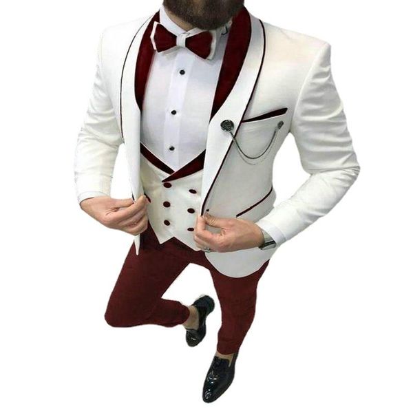 men's suits & blazers suit fashion formal business slim fit 3 pcs (jacket pants vest ) tuxedo wedding occasion groom dress customize, White;black
men's suits & blazers suit fashion formal business slim fit 3 pcs (jacket pants vest ) tuxedo wedding occasion groom dress customize, White;black