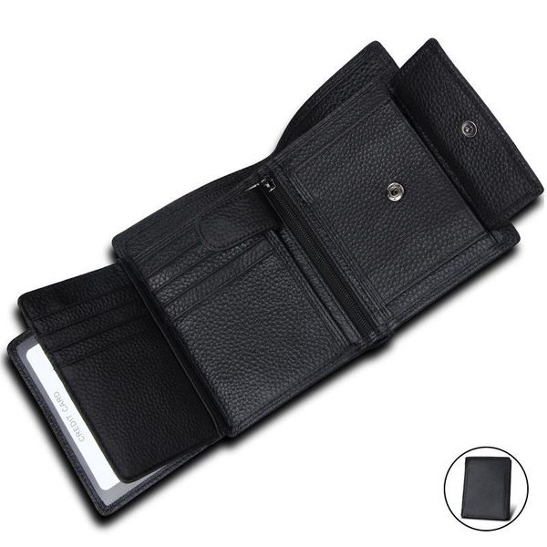 wallets vintage mens wallet leather genuine small coin purse large capacity trifold men short with hidden cards holder, Red;black
wallets vintage mens wallet leather genuine small coin purse large capacity trifold men short with hidden cards holder, Red;black
