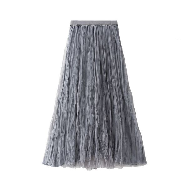 skirts women's spring autumn crepe a-line maxi both-side wear mesh patchwork pleated ankle long skirts gray apricot, Black
skirts women's spring autumn crepe a-line maxi both-side wear mesh patchwork pleated ankle long skirts gray apricot, Black