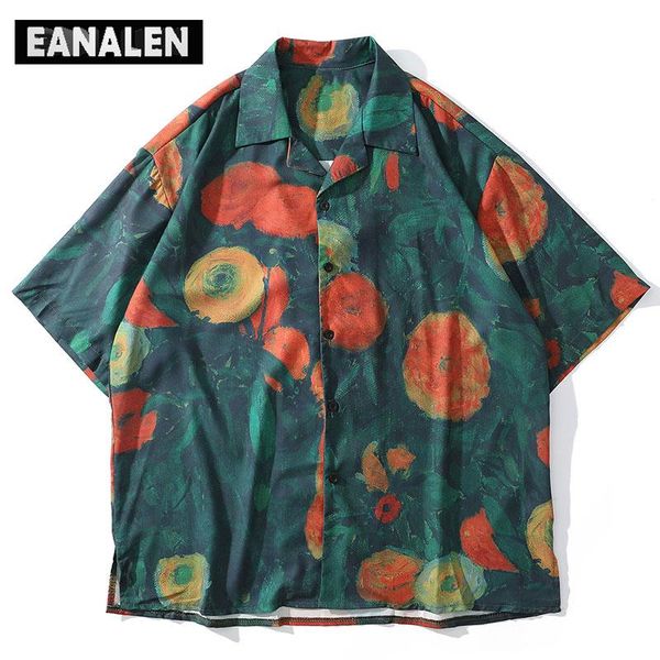 summer boys oil painting graffiti button shirt harajuku vintage clothes oversized short sleeve streetwear beach men's casual shirts, White;black
summer boys oil painting graffiti button shirt harajuku vintage clothes oversized short sleeve streetwear beach men's casual shirts, White;black